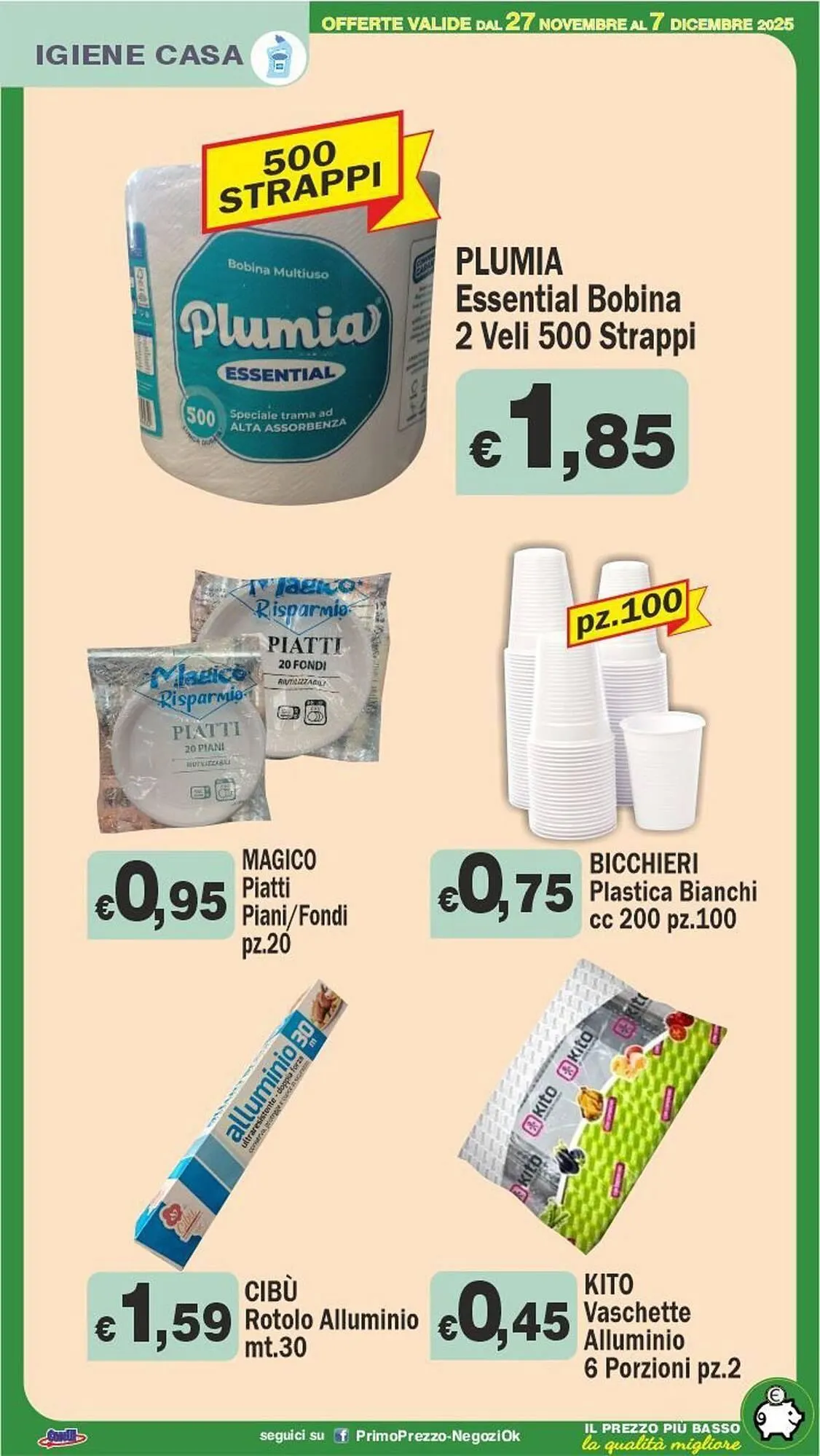 Volantino Primo Prezzo da 27 novembre a 7 dicembre di 2025 - Pagina del volantino 15