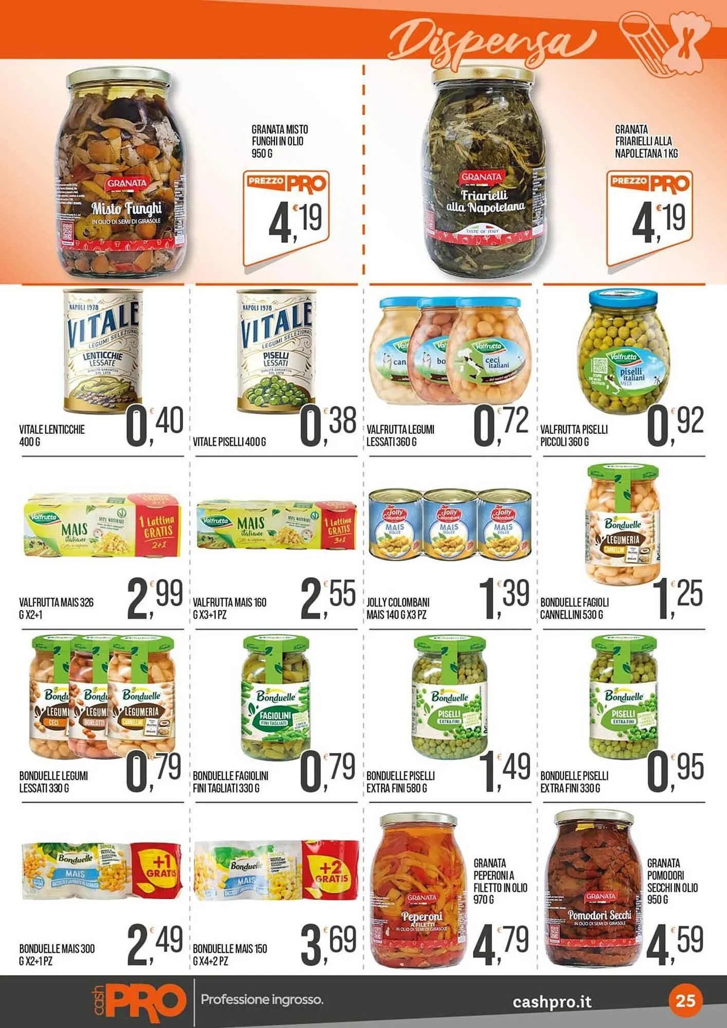 Volantino Cash pro da 20 ottobre a 2 novembre di 2025 - Pagina del volantino 25