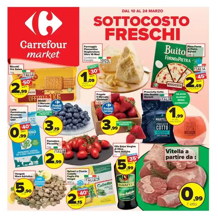 Sottocosto freschi da 10 marzo a 24 marzo di 2025 - Pagina del volantino 1