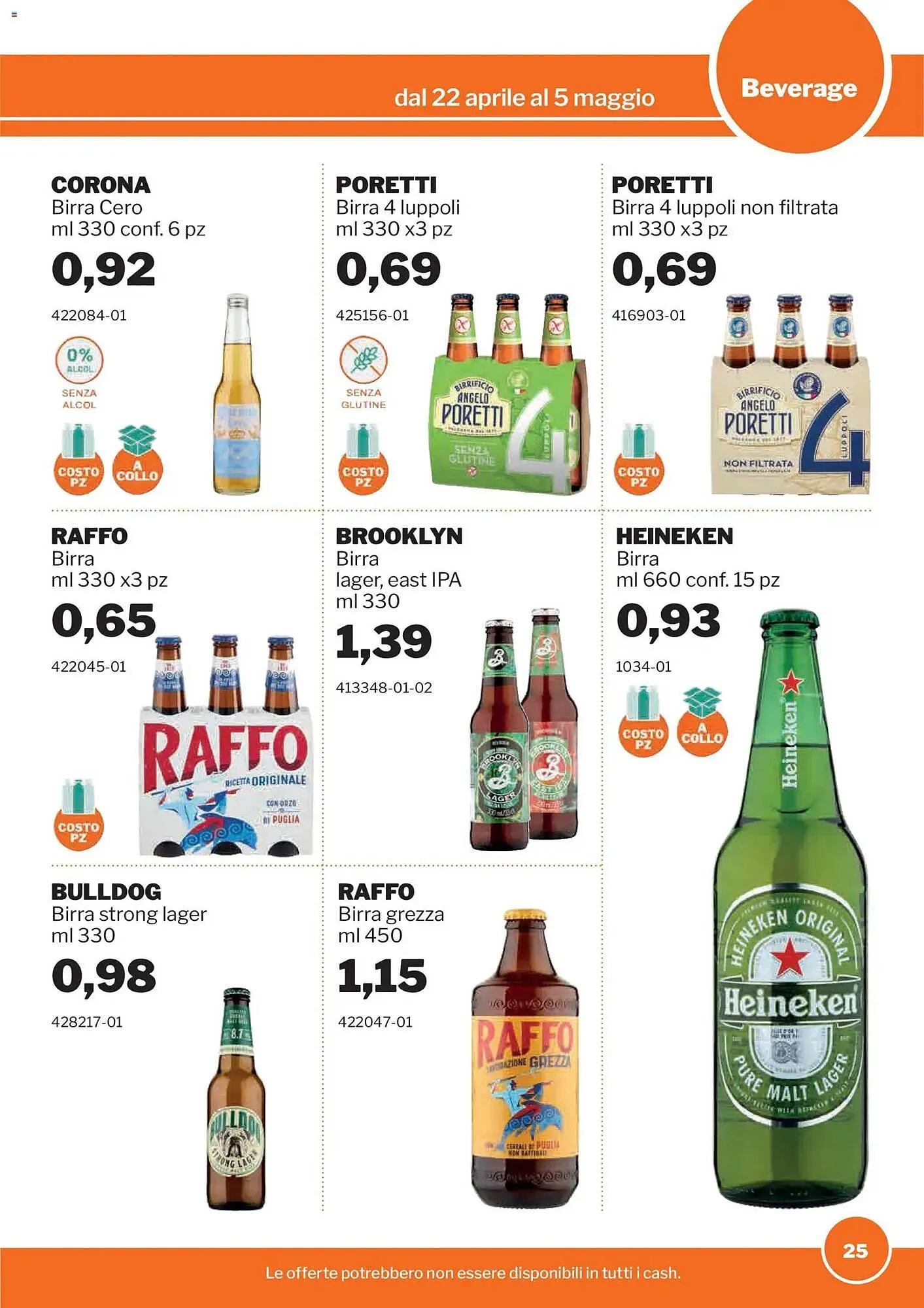 Volantino GrosMarket da 22 aprile a 5 maggio di 2026 - Pagina del volantino 25