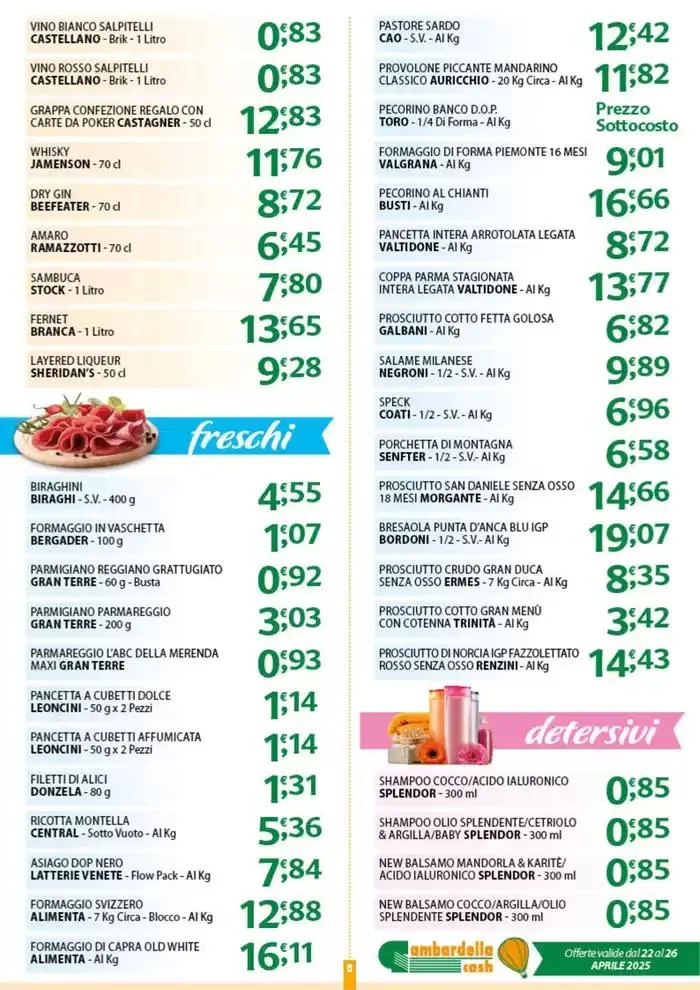 Sottocosto da 22 aprile a 26 aprile di 2025 - Pagina del volantino 5