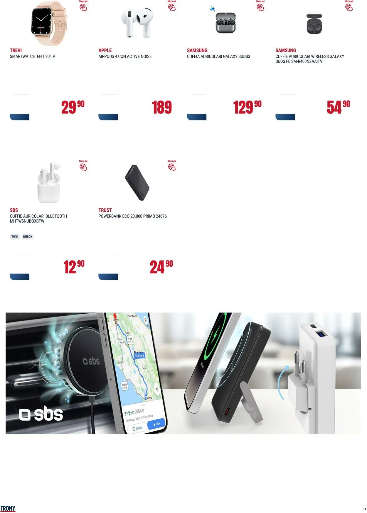 Trony - Napoli Volantino attuale da 3 luglio a 30 luglio di 2025 - Pagina del volantino 11