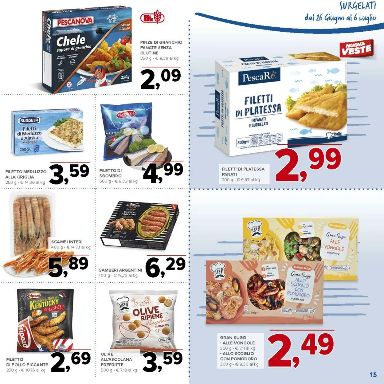 Todis Volantino attuale da 20 agosto a 3 settembre di 2025 - Pagina del volantino 15