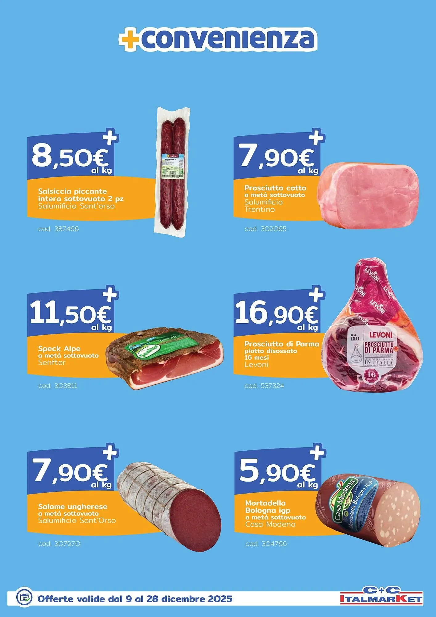 Volantino C+C Italmarket da 9 dicembre a 28 dicembre di 2025 - Pagina del volantino 8