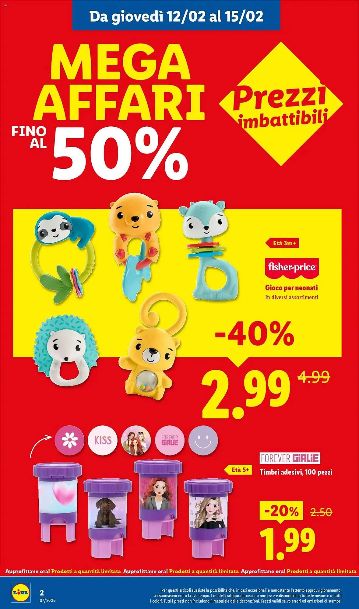 Volantino Lidl da 12 febbraio a 15 febbraio di 2026 - Pagina del volantino 2