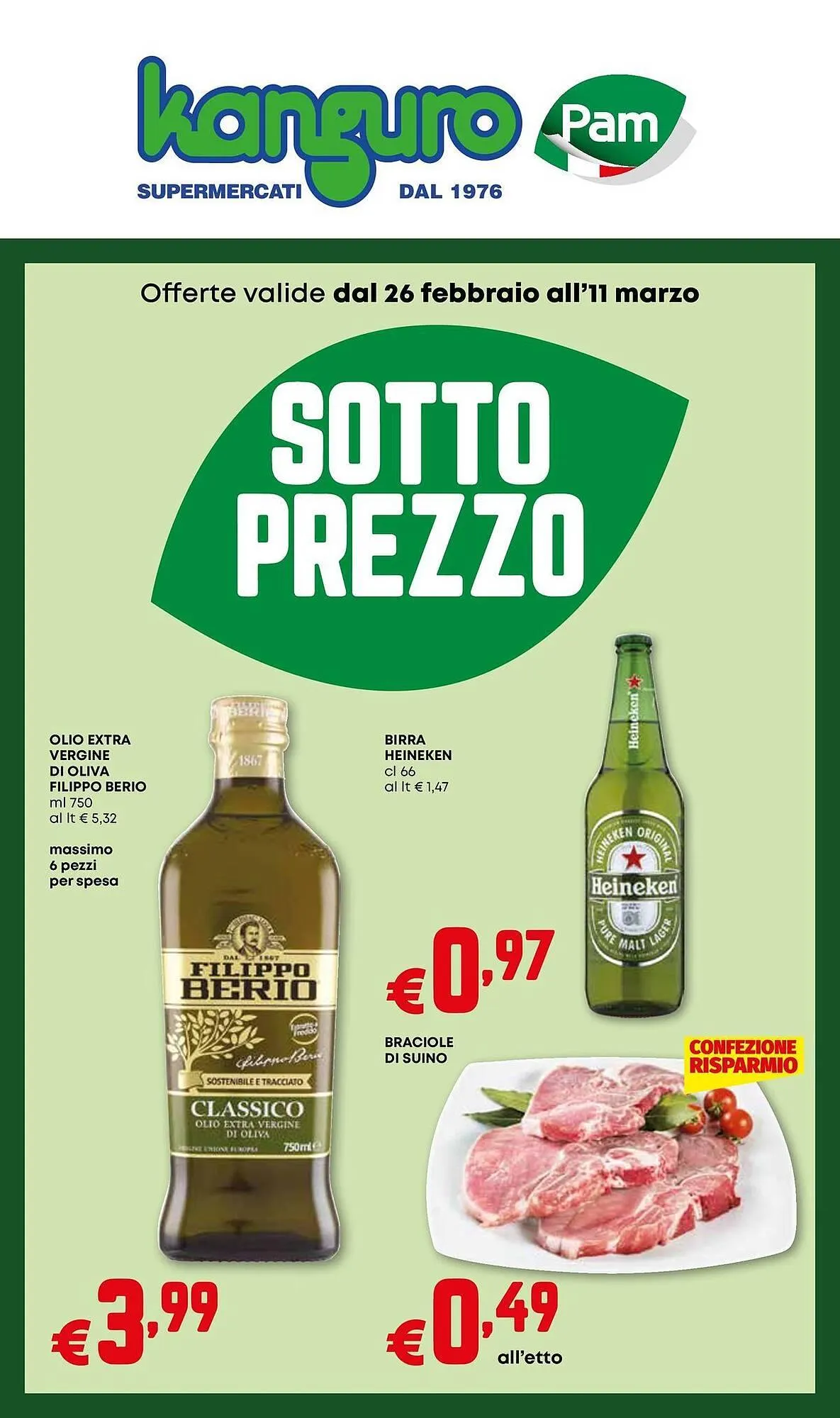 Volantino Kanguro da 26 febbraio a 11 marzo di 2026 - Pagina del volantino 1