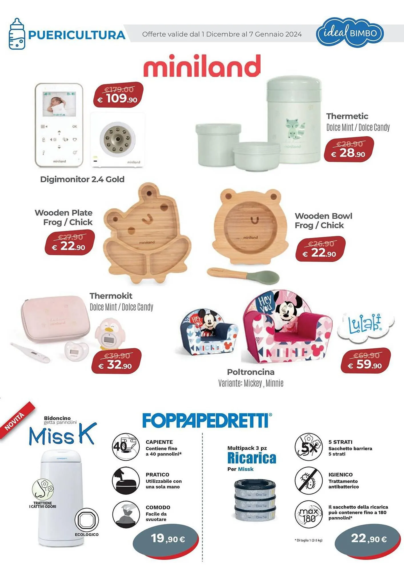 Volantino Ideal Bimbo da 1 dicembre a 7 gennaio di 2024 - Pagina del volantino 56