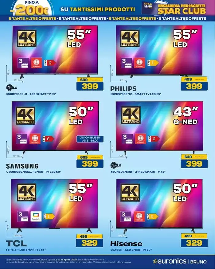 Star Bonus continua -200 euro da 3 aprile a 16 aprile di 2025 - Pagina del volantino 22