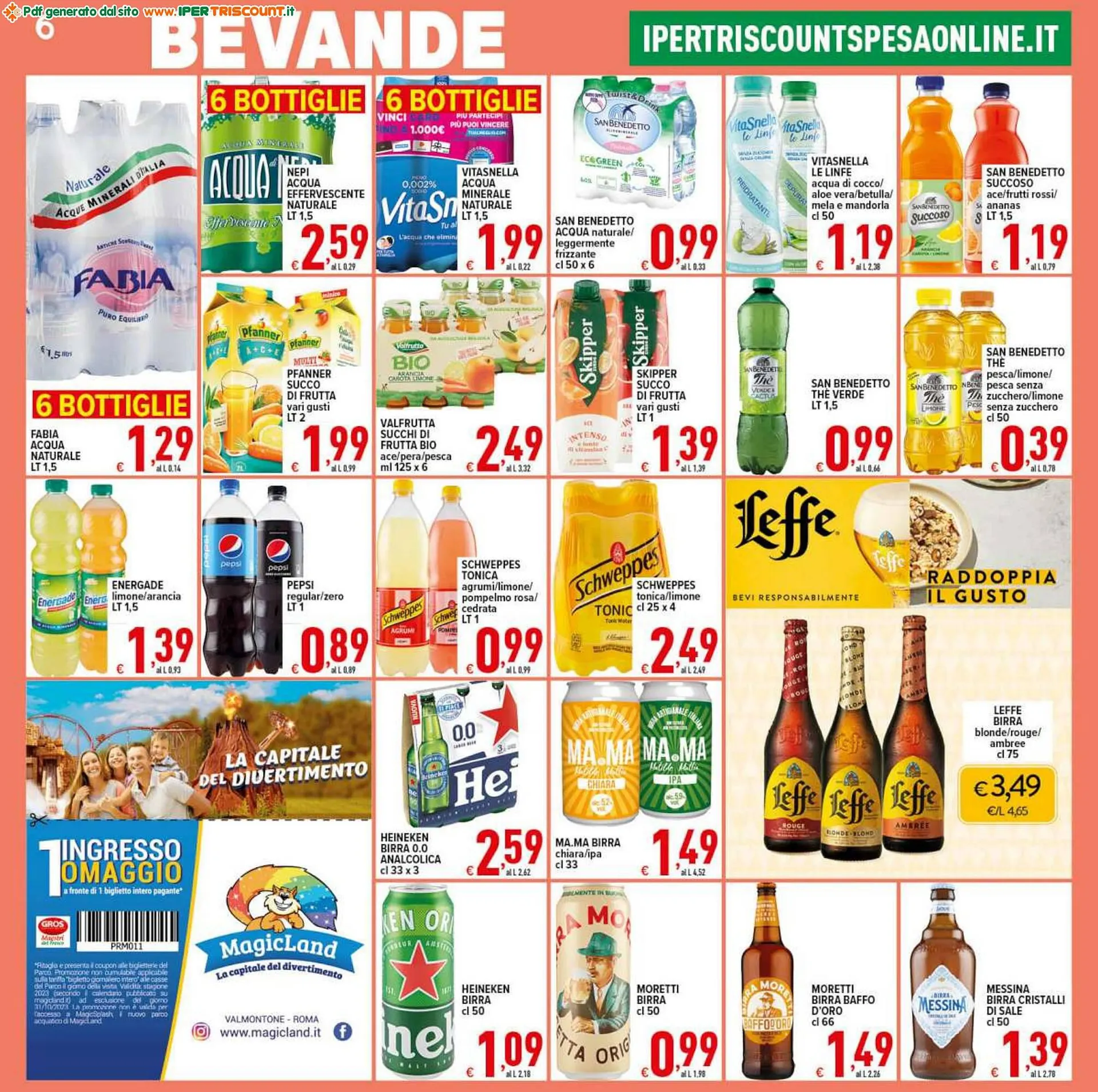 Volantino Iper Triscount da 23 agosto a 31 agosto di 2023 - Pagina del volantino 6