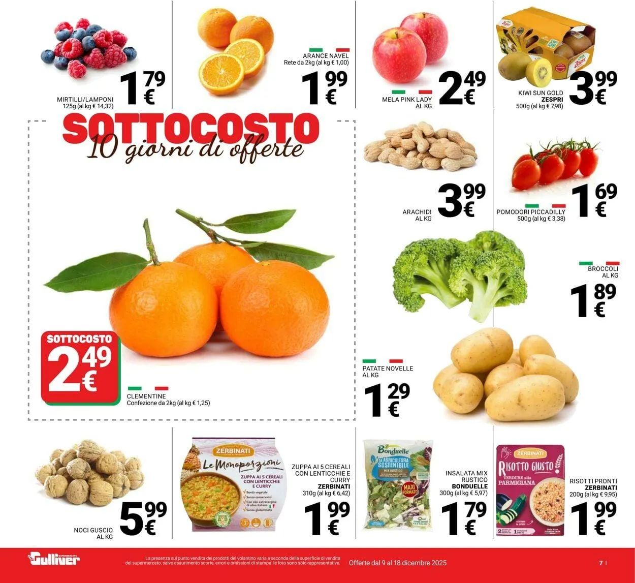 Gulliver Volantino attuale da 9 dicembre a 18 dicembre di 2025 - Pagina del volantino 7