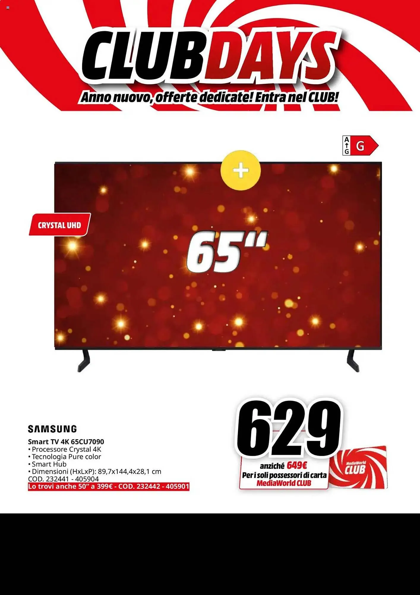 Volantino MediaWorld da 26 dicembre a 3 gennaio di 2025 - Pagina del volantino 28