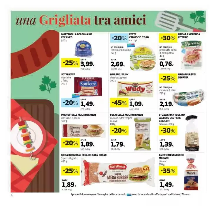 Una Grigliata tra amici da 22 aprile a 7 maggio di 2025 - Pagina del volantino 4