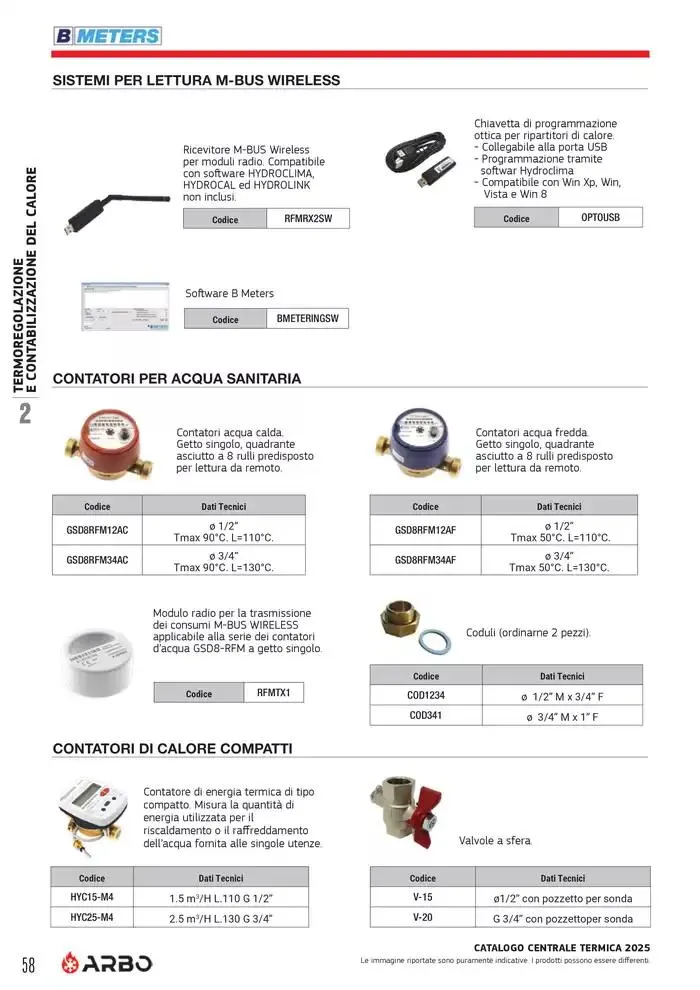 Catalogo Centrale termica 2025  da 8 aprile a 31 dicembre di 2025 - Pagina del volantino 58