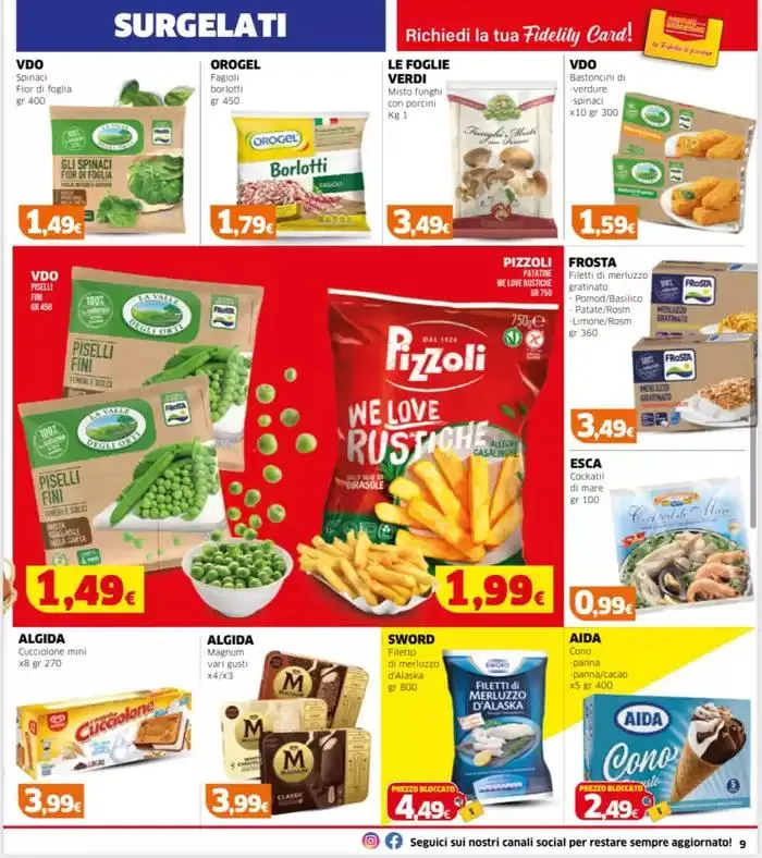 Sottocosto da 29 ottobre a 6 novembre di 2024 - Pagina del volantino 9