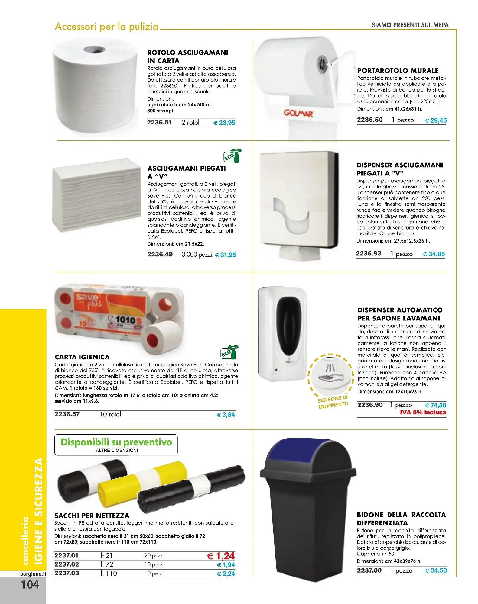 Volantino Borgione da 18 gennaio a 28 dicembre di 2024 - Pagina del volantino 104