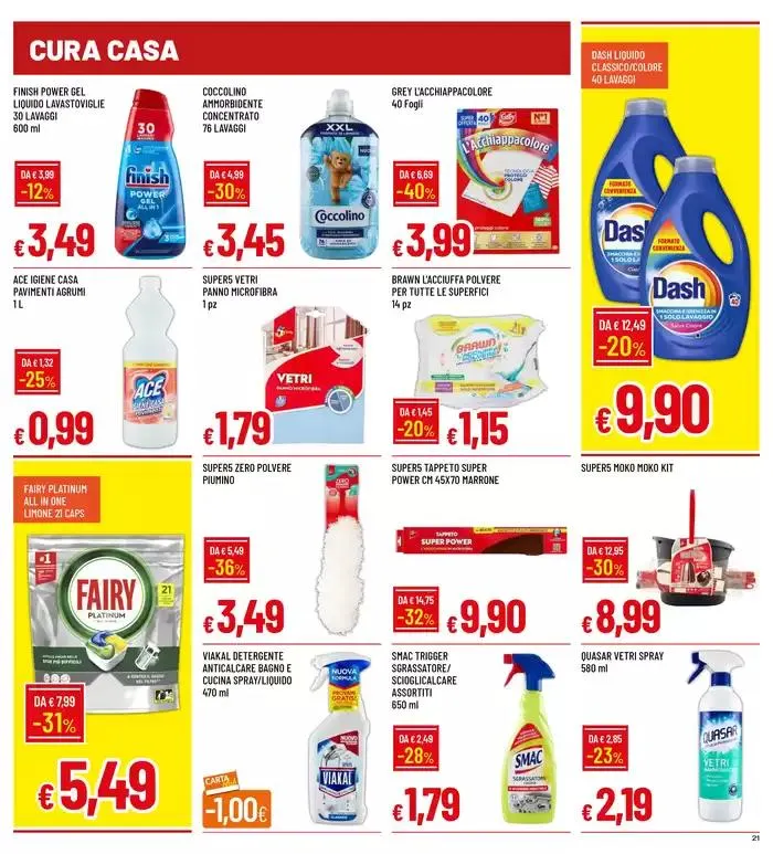 Grandi sconti grandi formati da 5 maggio a 14 maggio di 2025 - Pagina del volantino 21