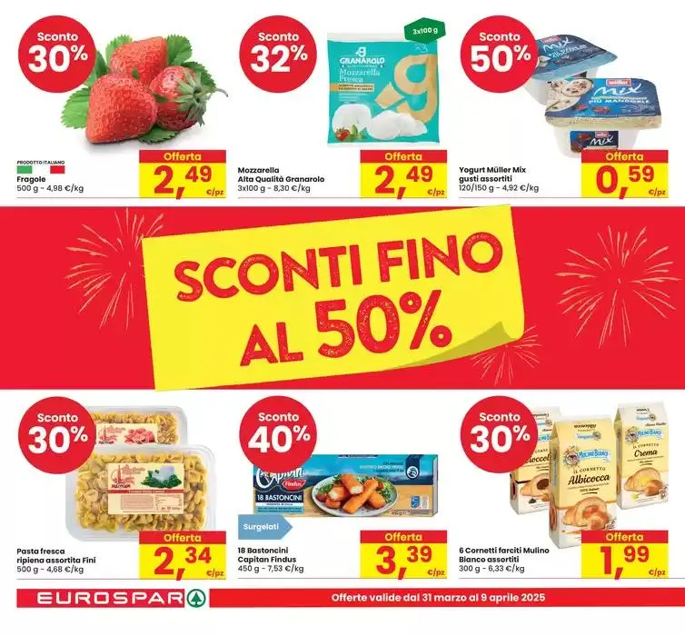 Sconti fino al 50% da 31 marzo a 9 aprile di 2025 - Pagina del volantino 2