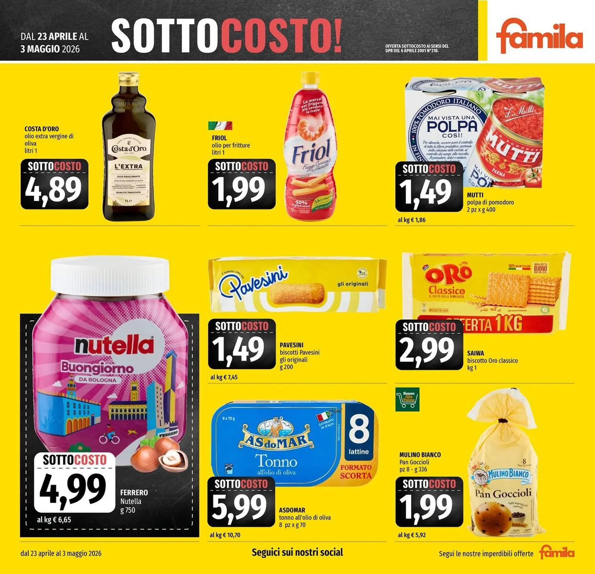 Volantino Famila da 23 aprile a 6 maggio di 2026 - Pagina del volantino 3