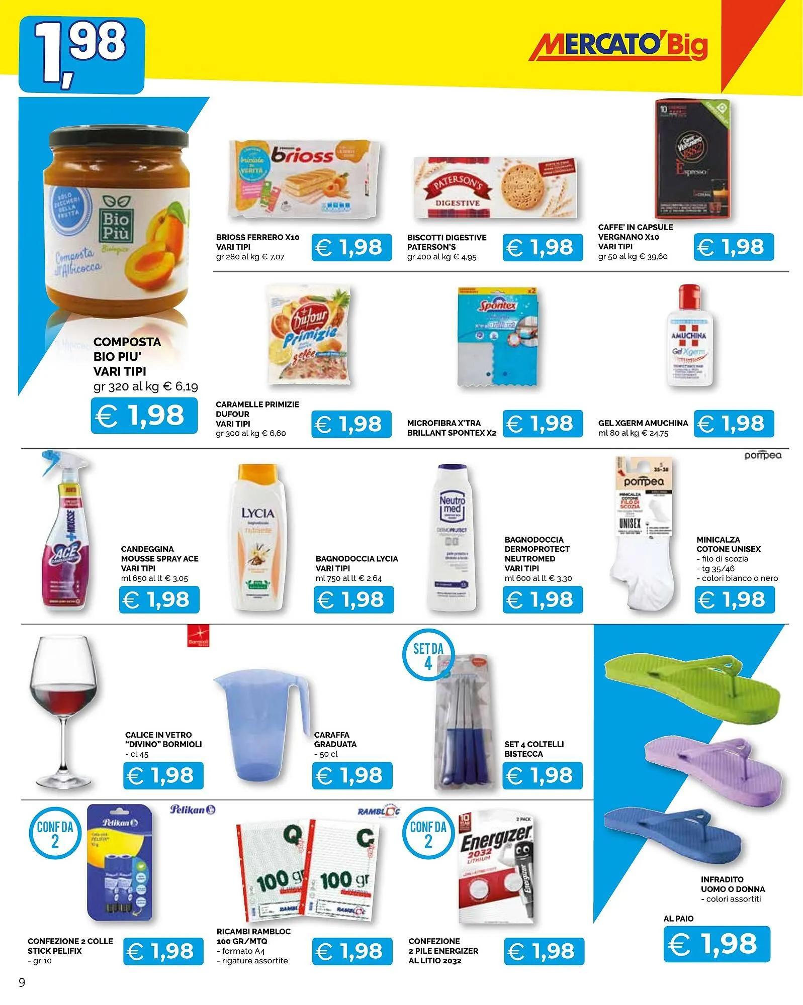 Volantino Mercatò Big da 21 luglio a 30 luglio di 2025 - Pagina del volantino 9
