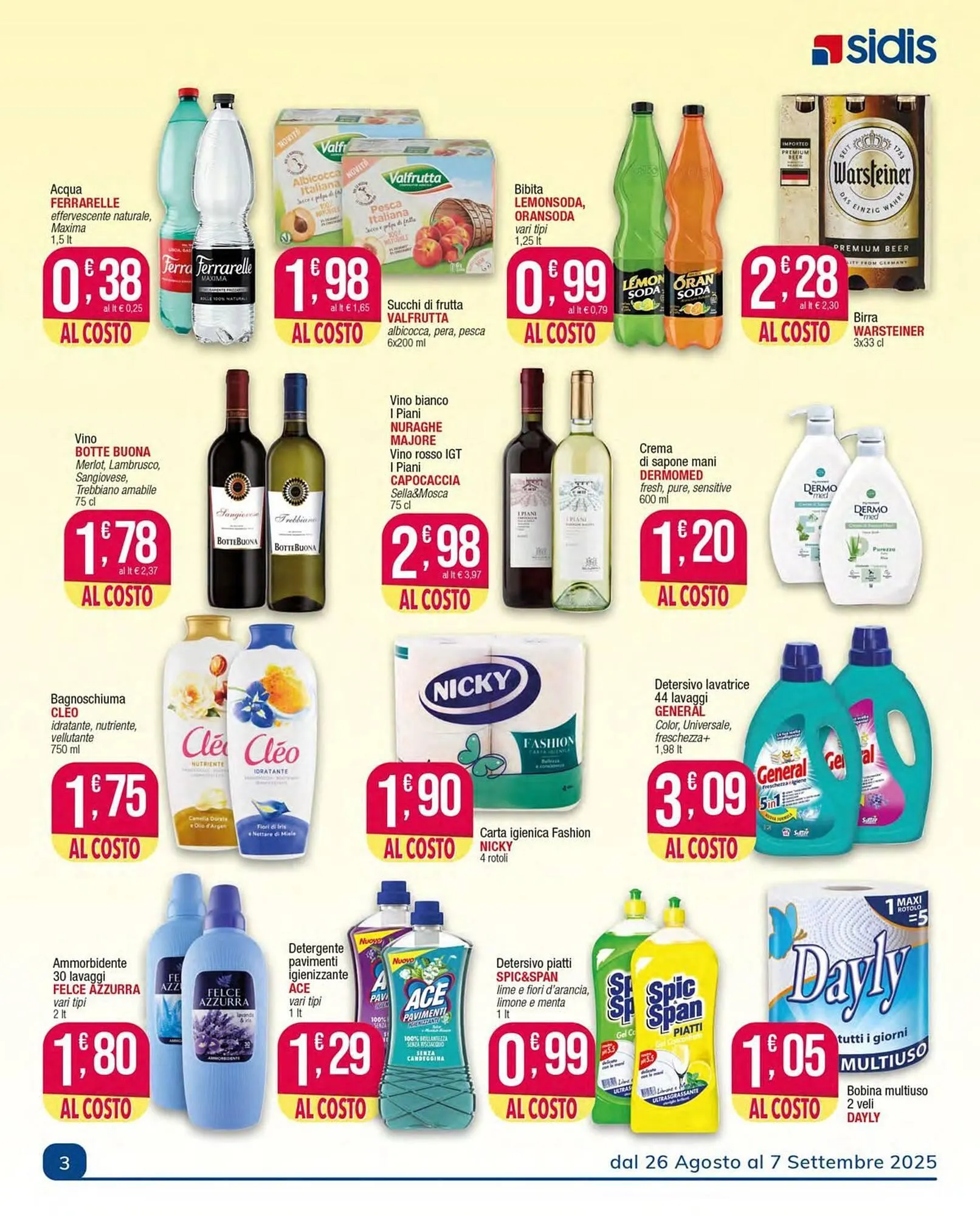 Volantino Sidis da 26 agosto a 7 settembre di 2025 - Pagina del volantino 3