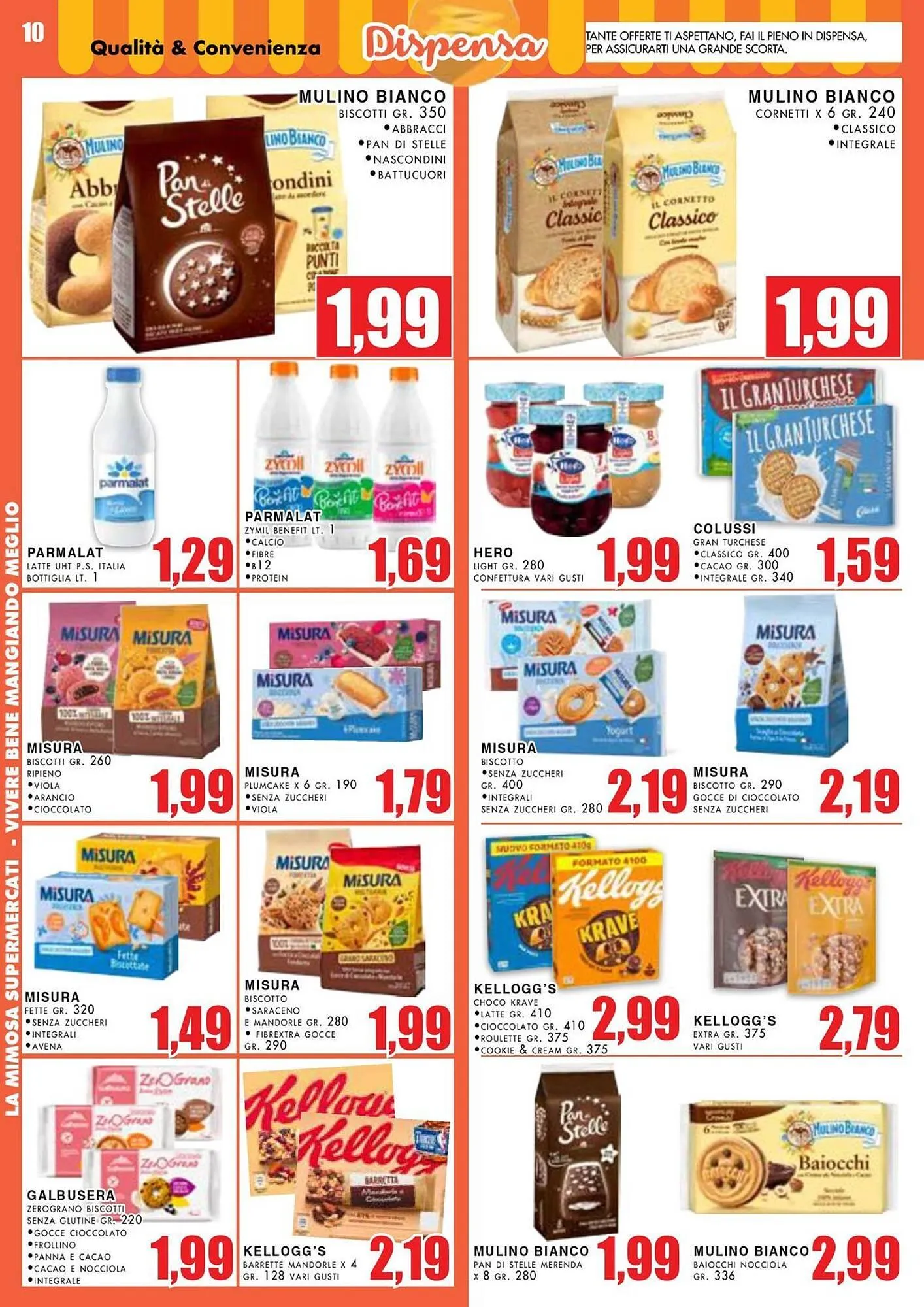 Volantino La Mimosa Supermercati da 13 maggio a 26 maggio di 2024 - Pagina del volantino 10