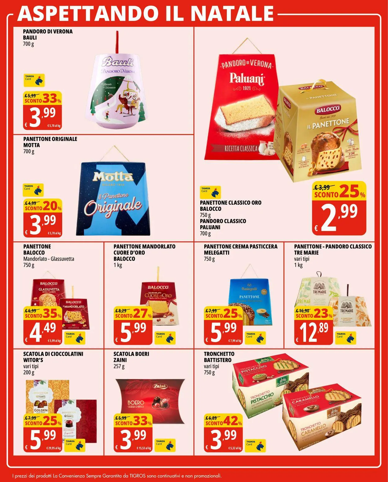 Tigros Volantino attuale da 1 dicembre a 11 dicembre di 2023 - Pagina del volantino 9