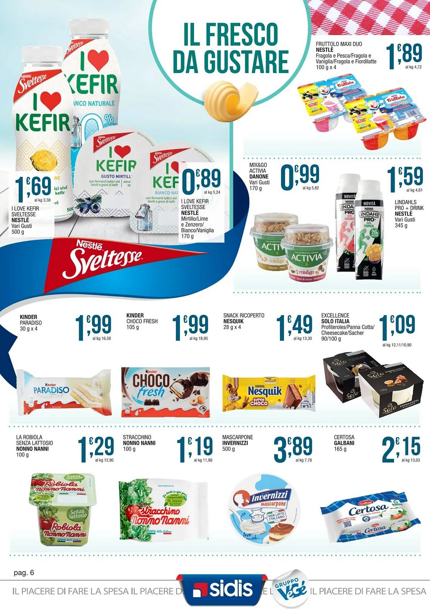 Volantino Maxi Sidis da 4 novembre a 16 novembre di 2024 - Pagina del volantino 6