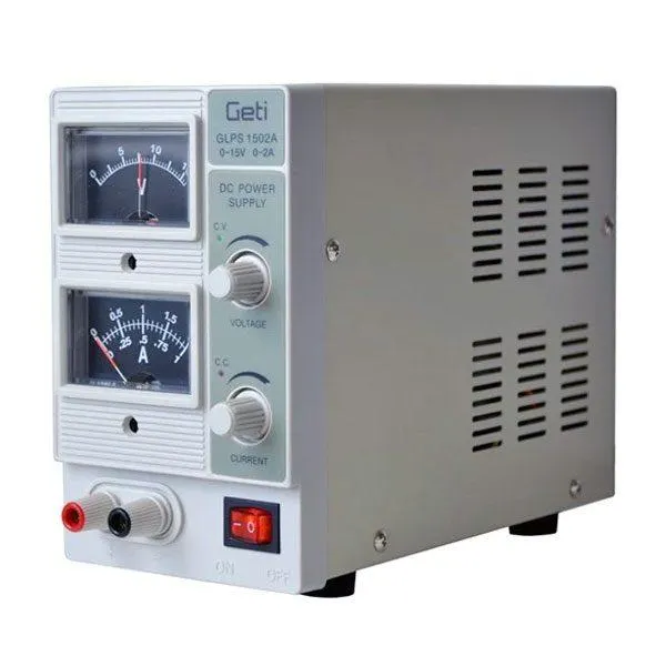 Alimentatore da laboratorio regolabile da 0-15V/0-2A