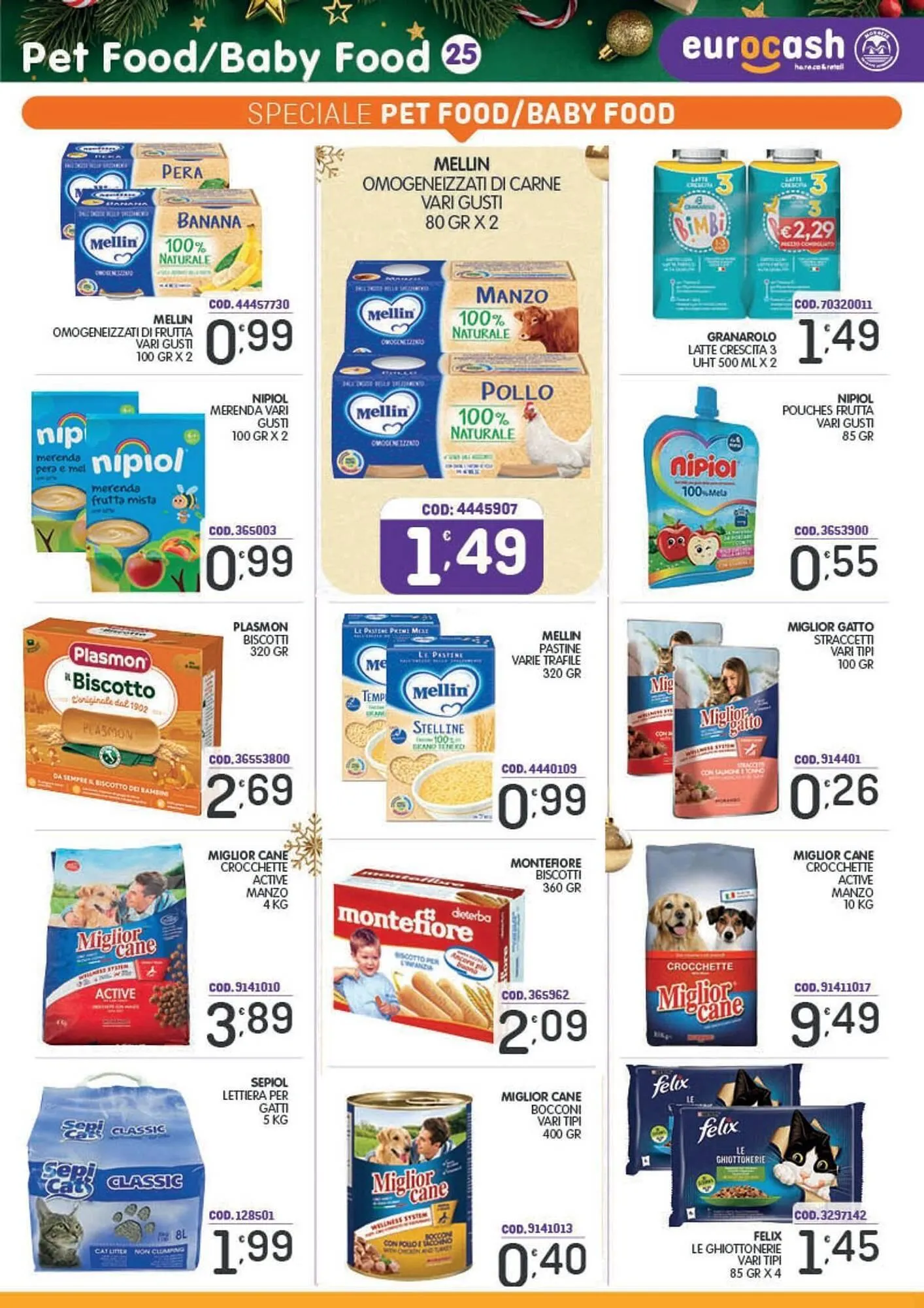 Volantino Eurocash da 8 dicembre a 24 dicembre di 2025 - Pagina del volantino 25