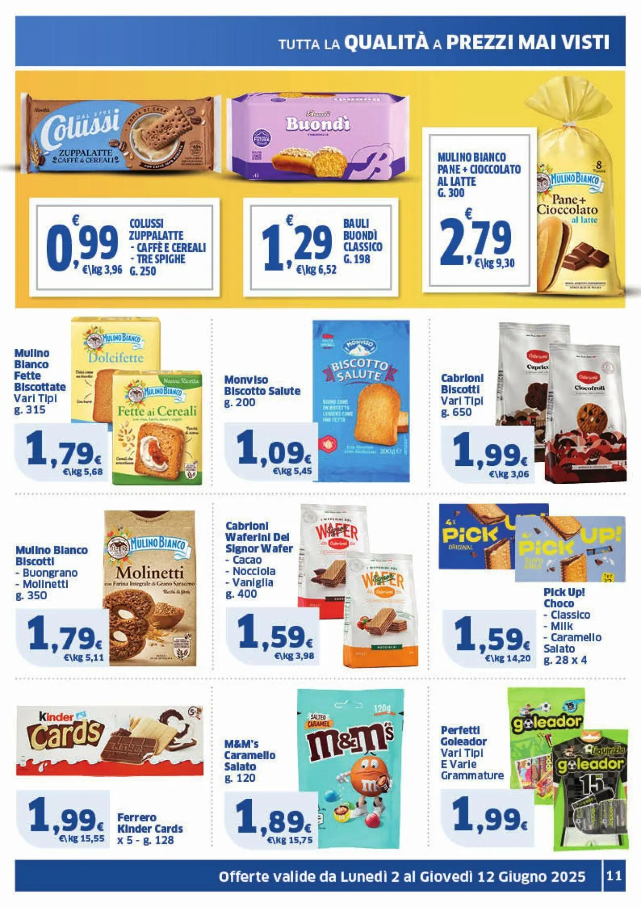 Sigma - Napoli Volantino attuale da 2 giugno a 12 giugno di 2025 - Pagina del volantino 11