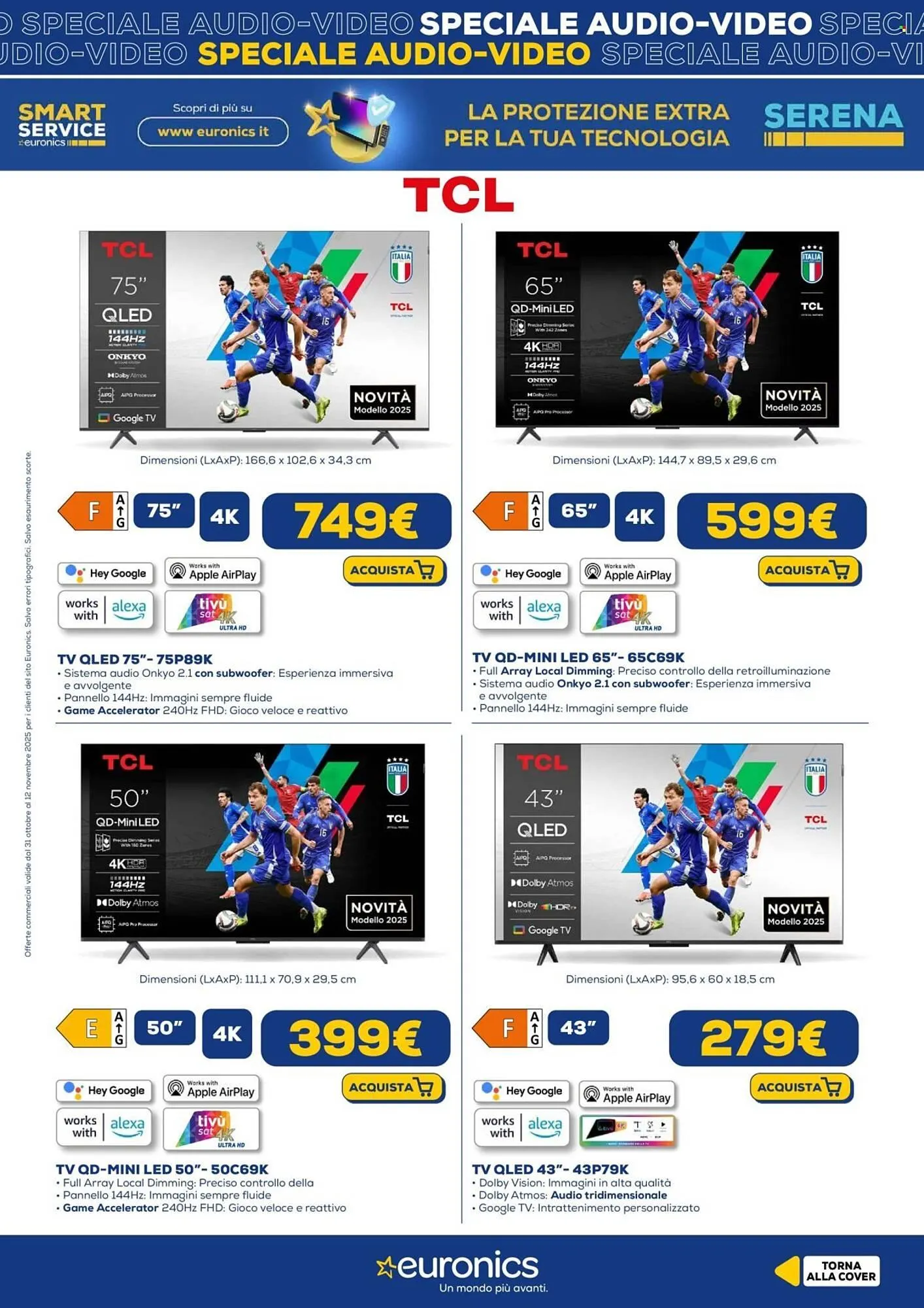 Volantino Euronics da 31 ottobre a 12 novembre di 2025 - Pagina del volantino 8