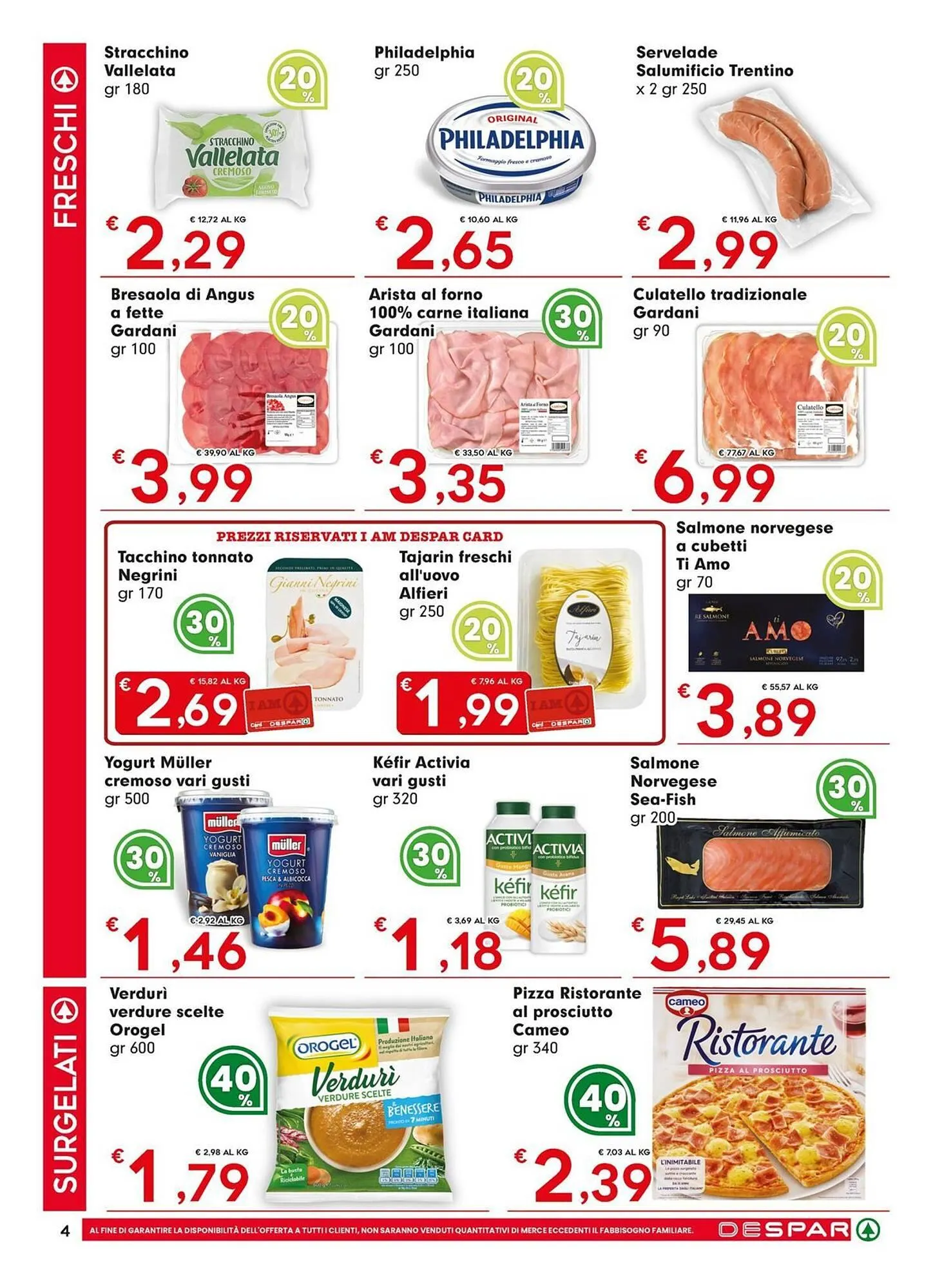 Volantino DeSpar Express da 19 giugno a 2 luglio di 2025 - Pagina del volantino 4