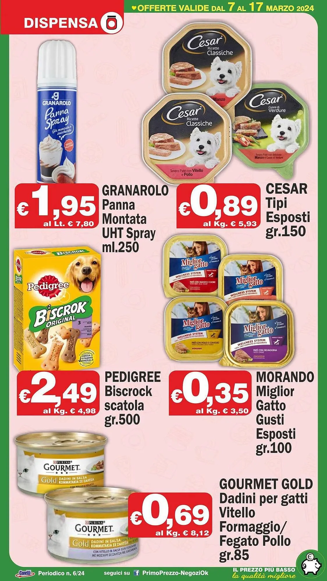 Volantino Primo Prezzo da 7 marzo a 17 marzo di 2024 - Pagina del volantino 14