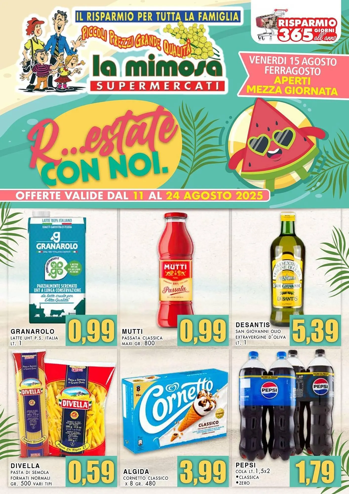 Volantino La Mimosa Supermercati - 1