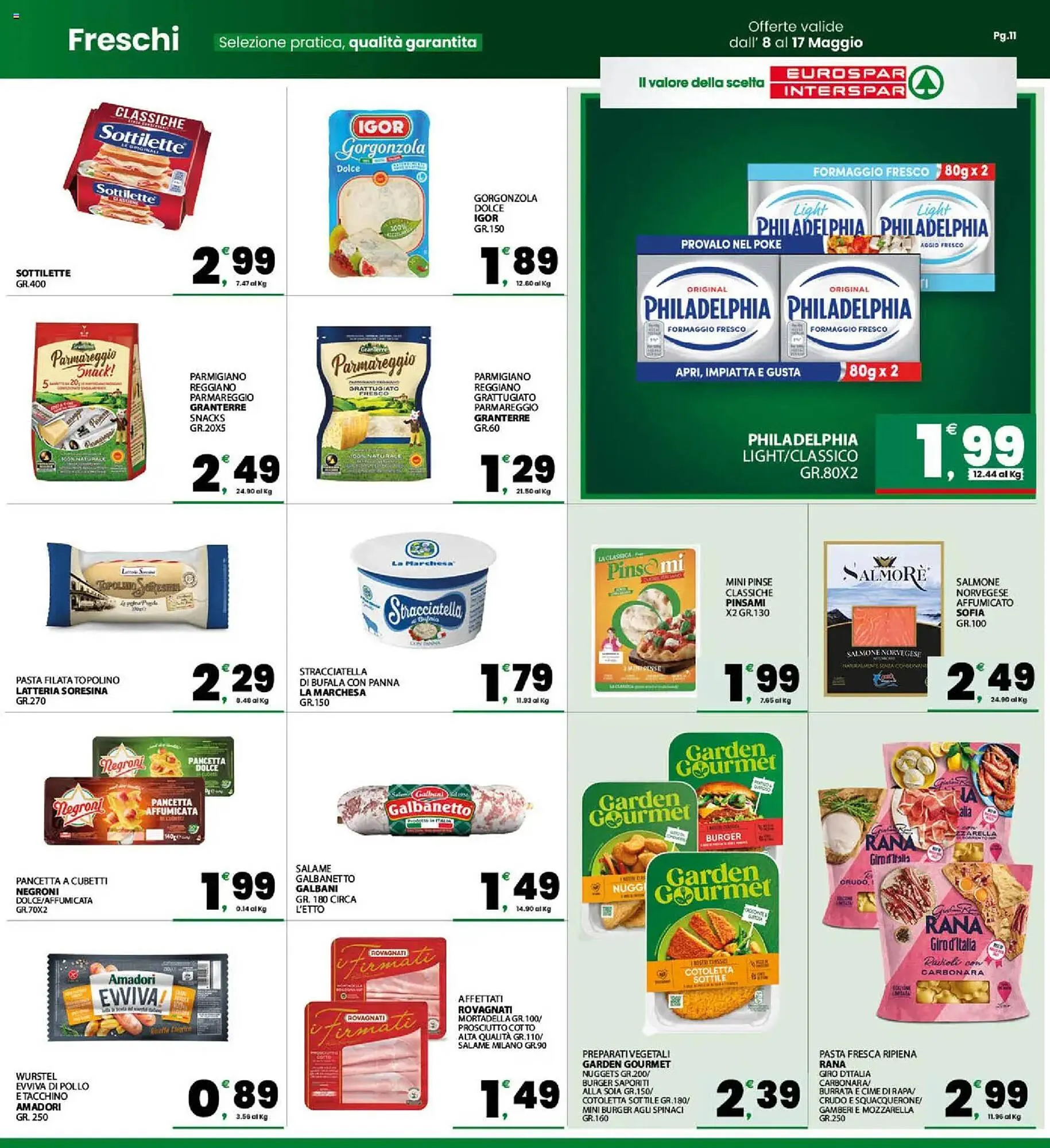Volantino Interspar da 8 maggio a 17 maggio di 2026 - Pagina del volantino 11