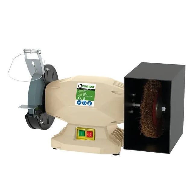 Mola da banco COMPA CTAD3215F-W 250 W Ø150 mm 2950 giri/min