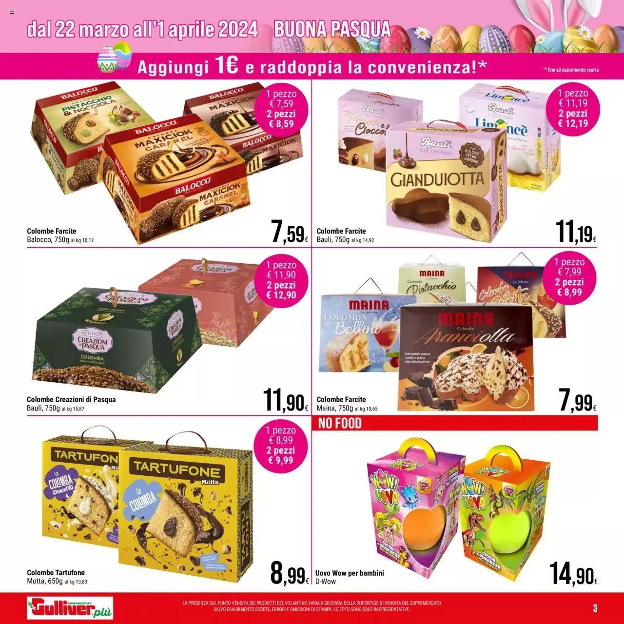 Volantino Gulliver da 22 marzo a 1 aprile di 2024 - Pagina del volantino 3