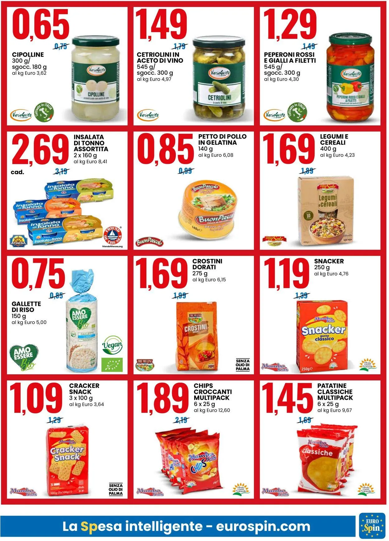 EURO Spin Volantino attuale da 1 luglio a 31 luglio di 2025 - Pagina del volantino 7