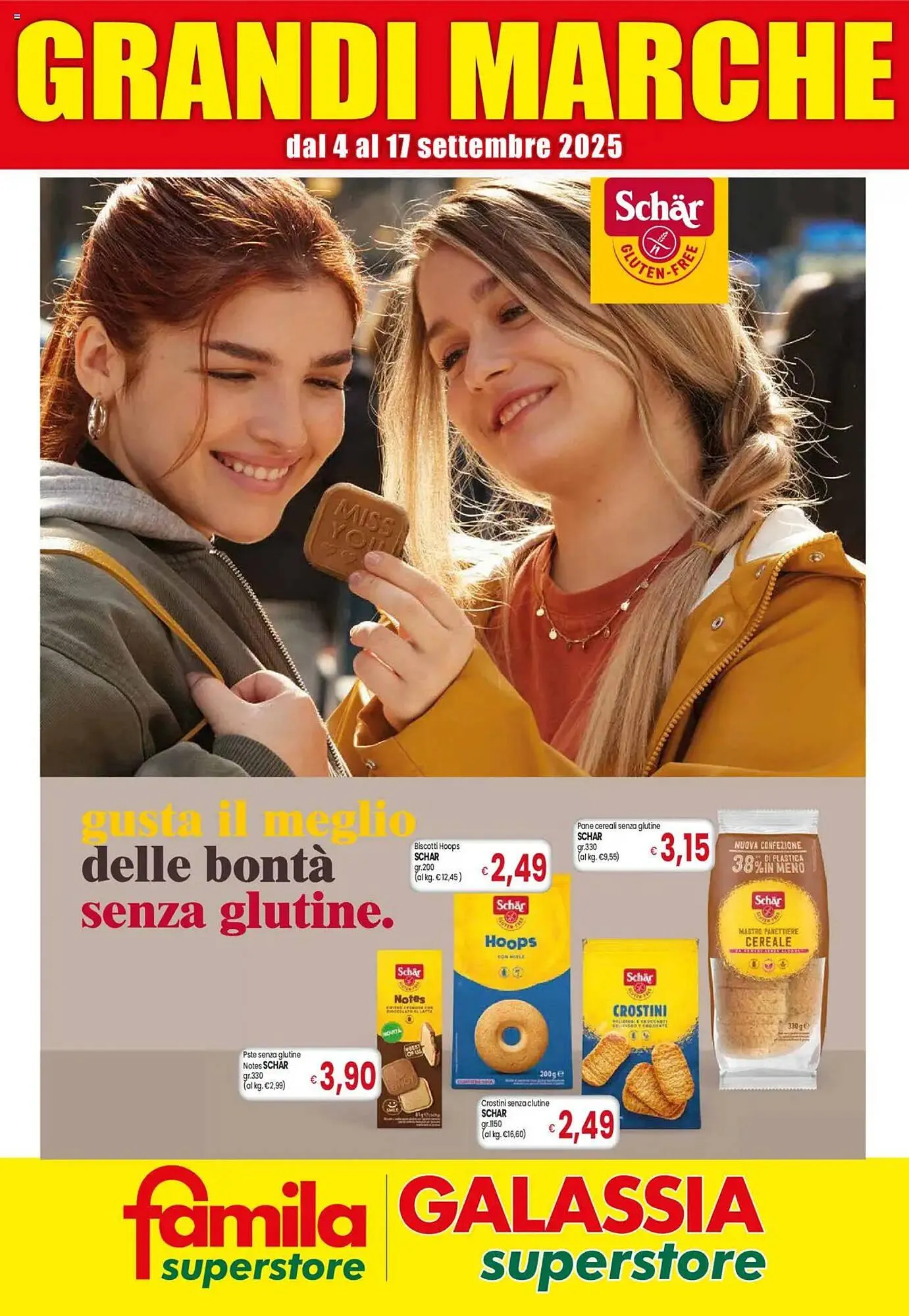 Volantino Galassia da 4 settembre a 17 settembre di 2025 - Pagina del volantino 1