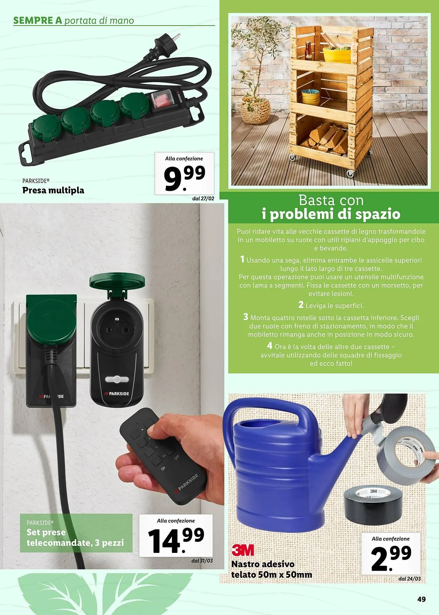 Volantino Lidl da 4 aprile a 31 maggio di 2025 - Pagina del volantino 49