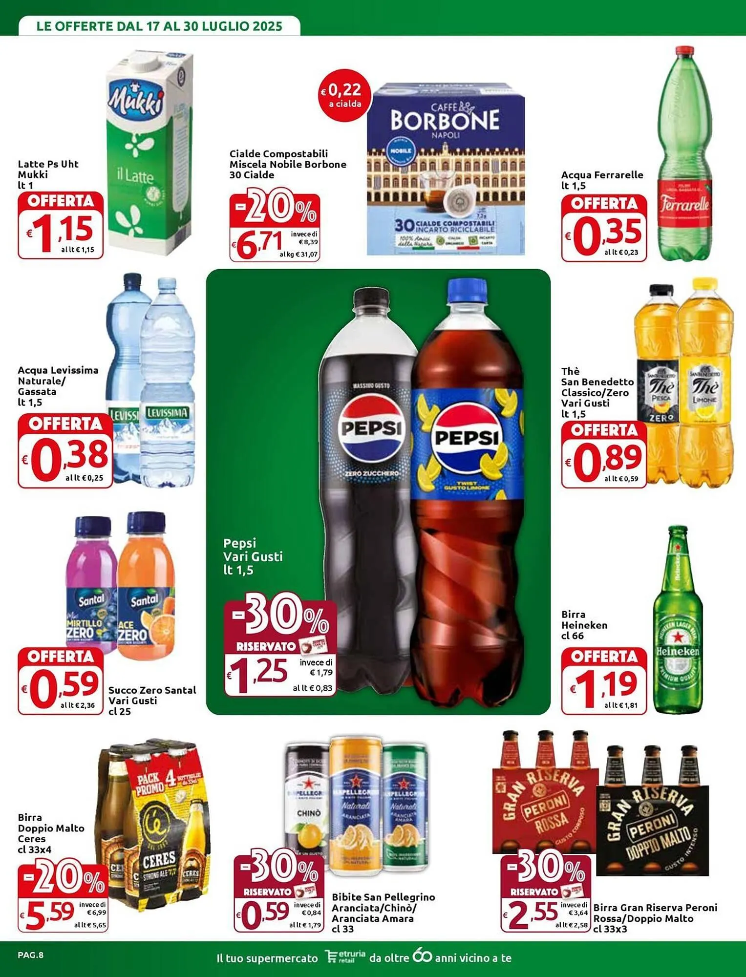 Volantino Carrefour Express da 17 luglio a 30 luglio di 2025 - Pagina del volantino 8