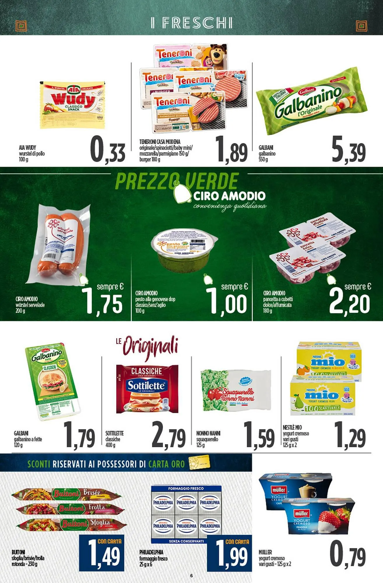 Volantino Ciro Amodio da 26 settembre a 5 ottobre di 2023 - Pagina del volantino 6