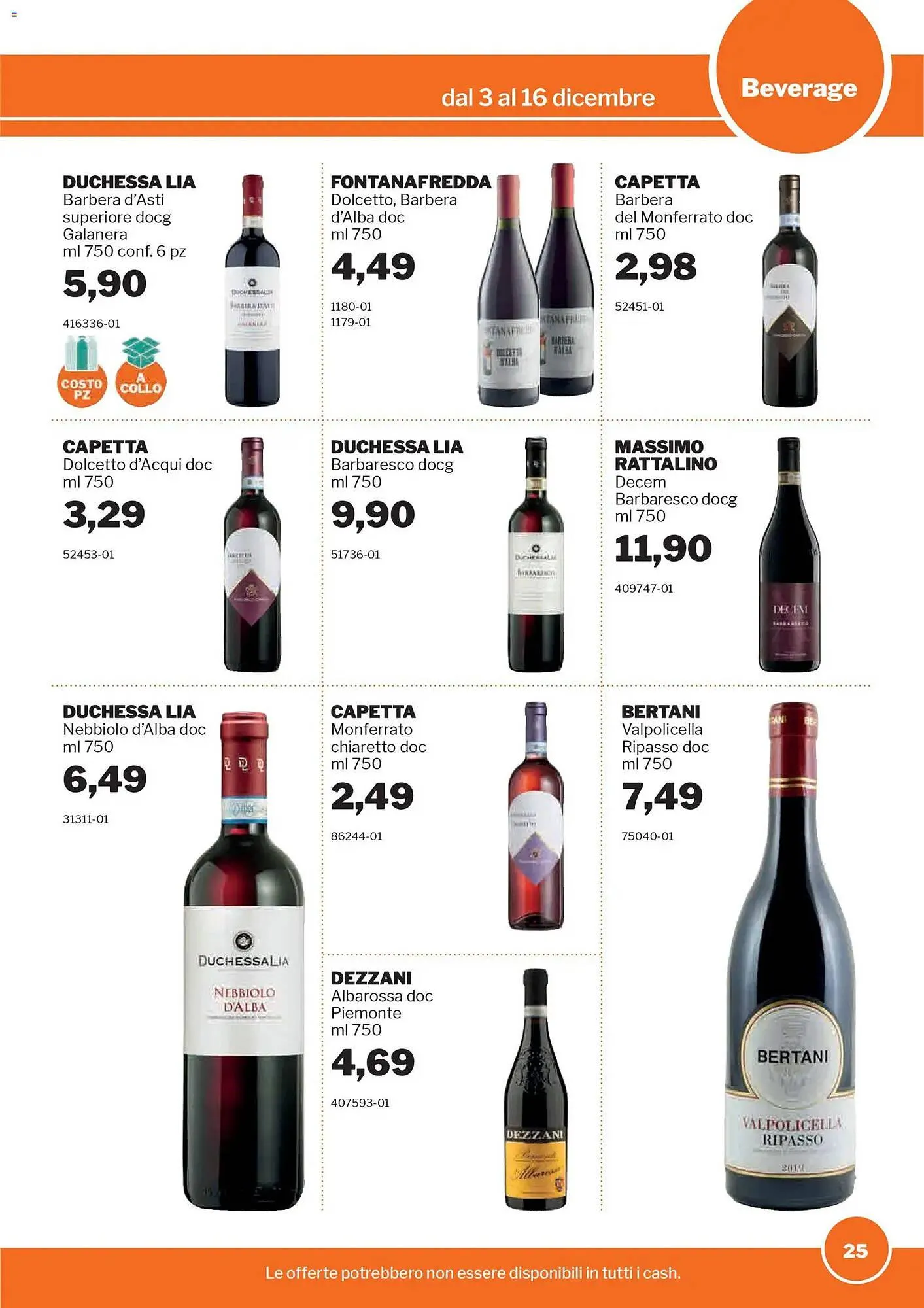 Volantino GrosMarket da 3 dicembre a 16 dicembre di 2025 - Pagina del volantino 25