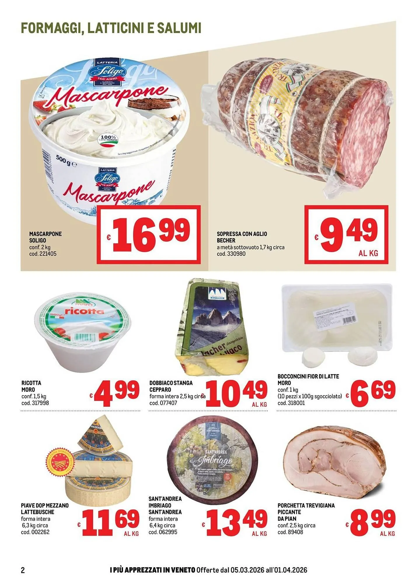 Volantino Metro da 5 marzo a 1 aprile di 2026 - Pagina del volantino 2