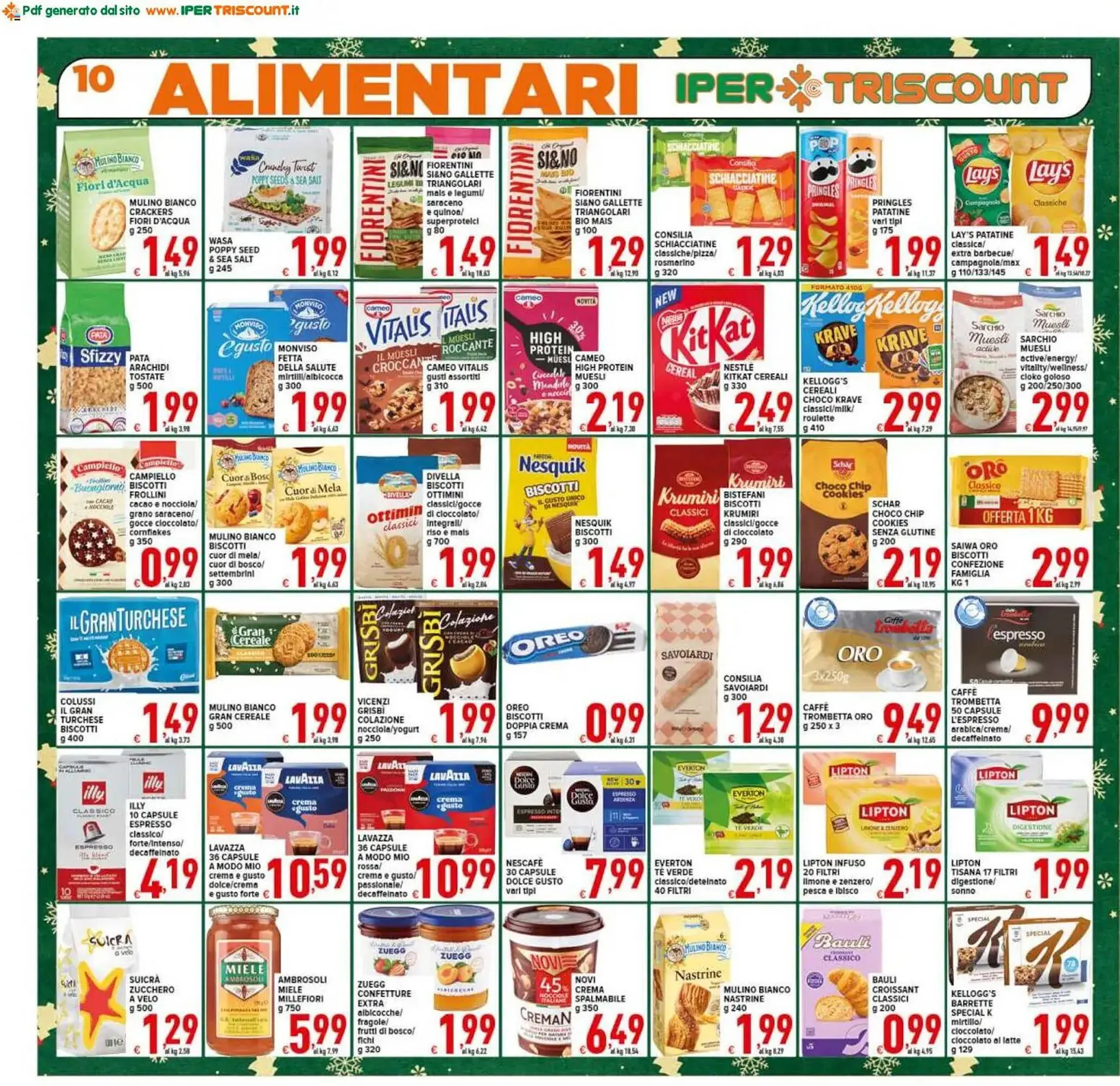 Volantino Iper Triscount da 6 dicembre a 15 dicembre di 2025 - Pagina del volantino 10