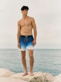 Bermuda mare fantasia sfumata degradé Var cielo