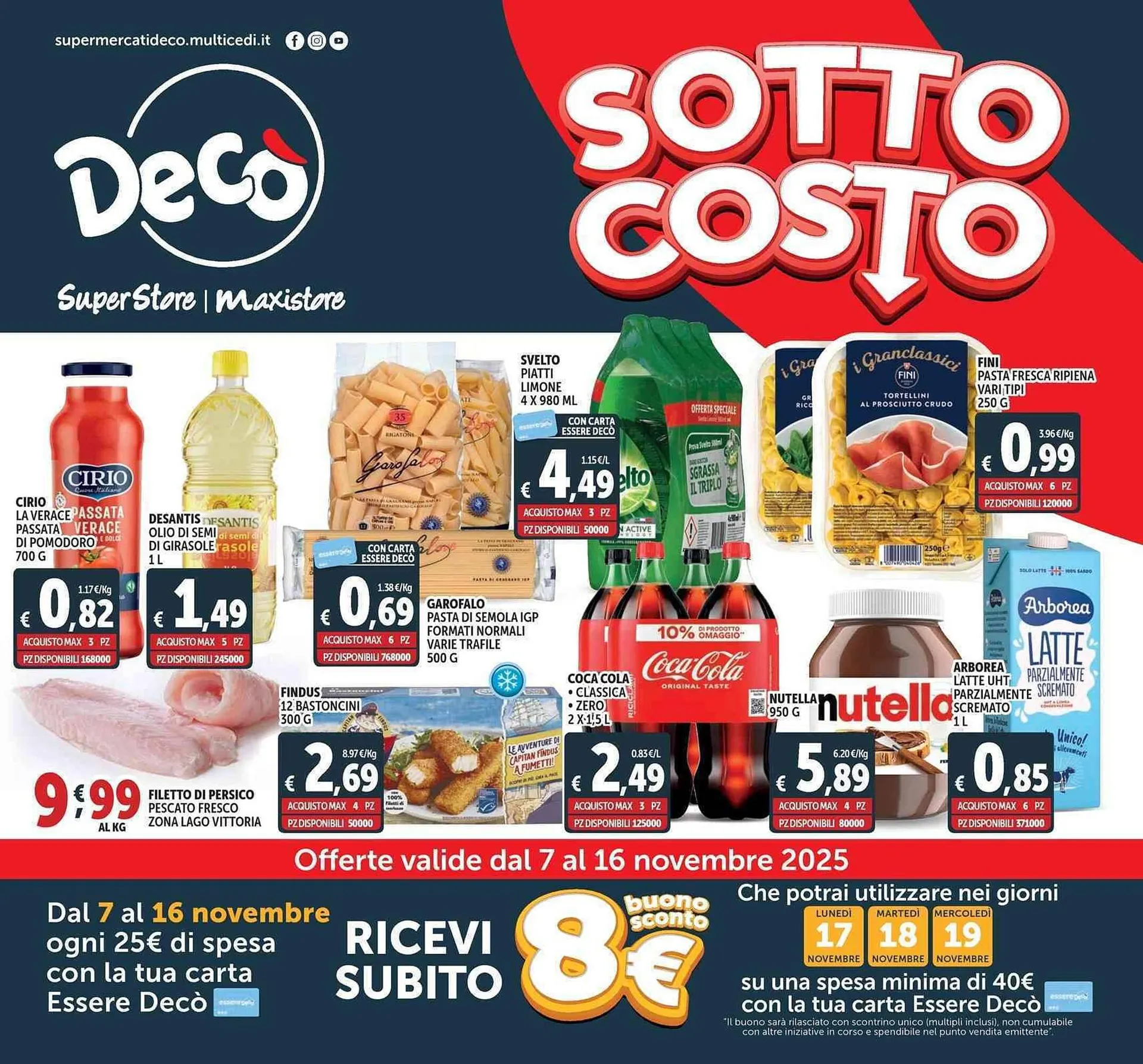 Volantino Deco Maxistore da 7 novembre a 16 novembre di 2025 - Pagina del volantino 1