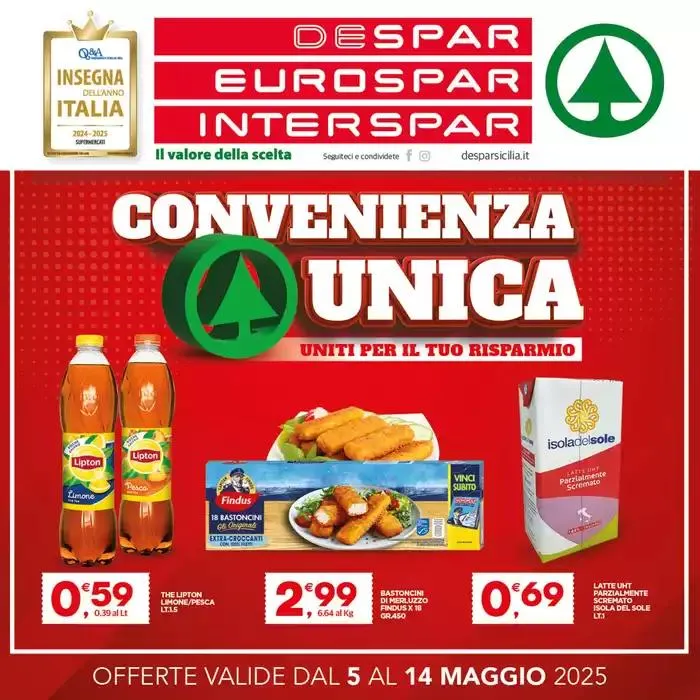 Convenienza unica da 5 maggio a 14 maggio di 2025 - Pagina del volantino 1