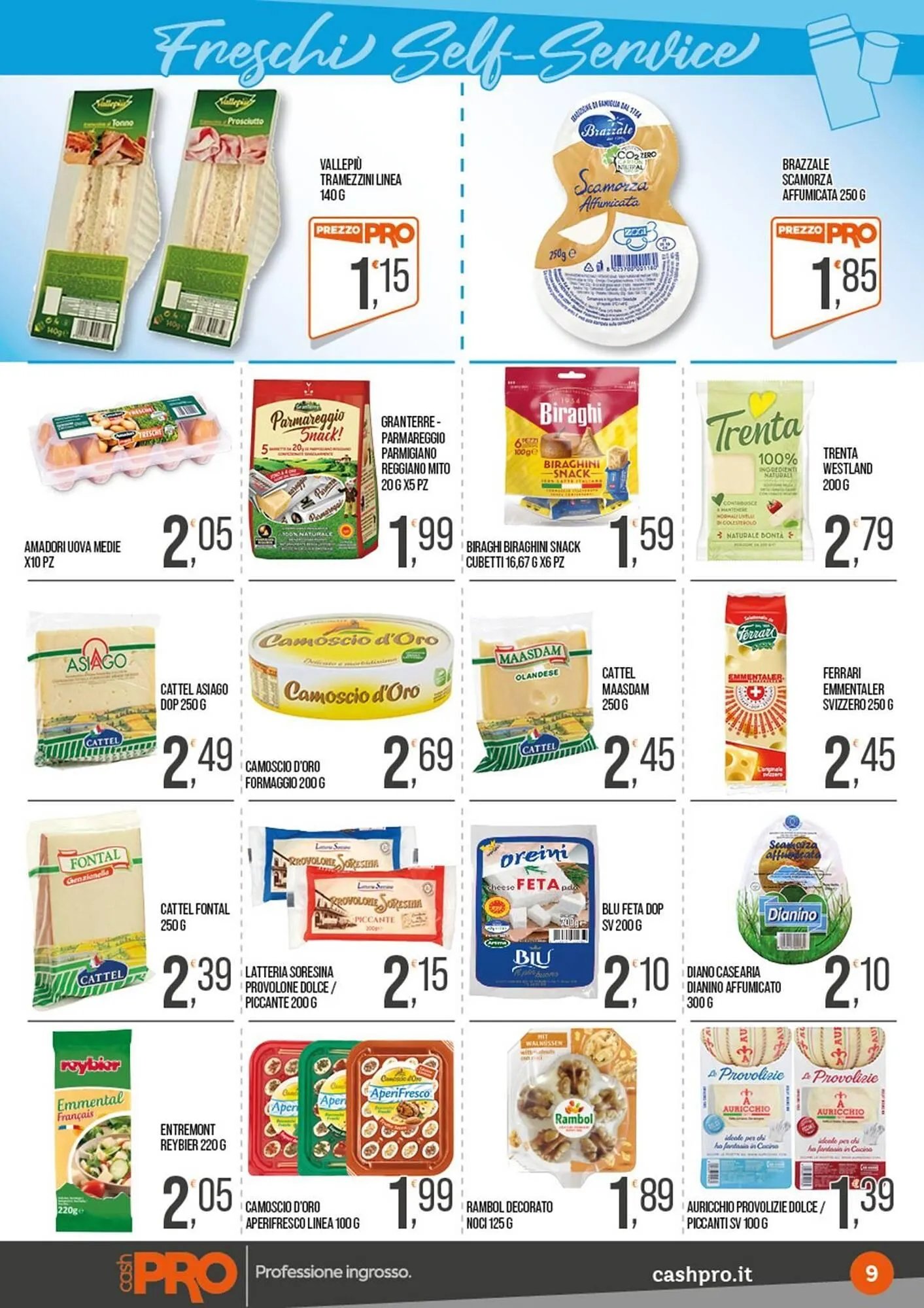 Volantino Cash pro da 9 giugno a 22 giugno di 2025 - Pagina del volantino 9