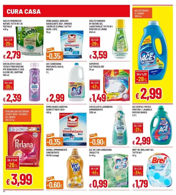 GRANDI MARCHE A PICCOLI PREZZI da 28 ottobre a 10 novembre di 2024 - Pagina del volantino 22